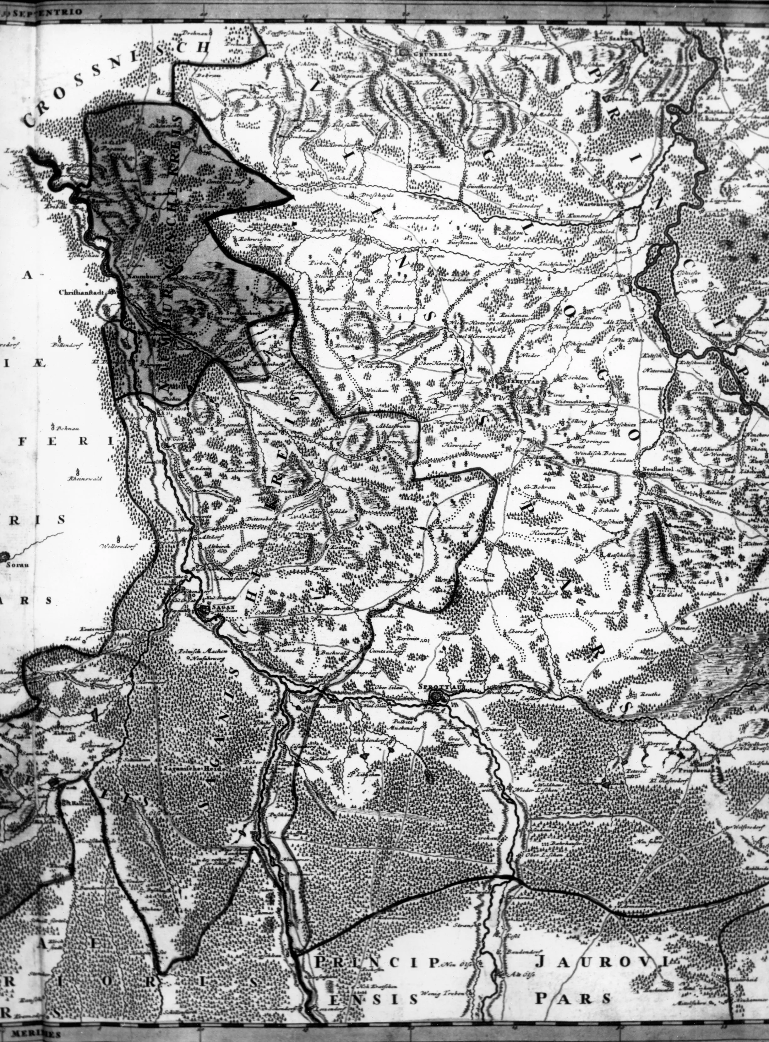 badania naukowe - mapa historyczna